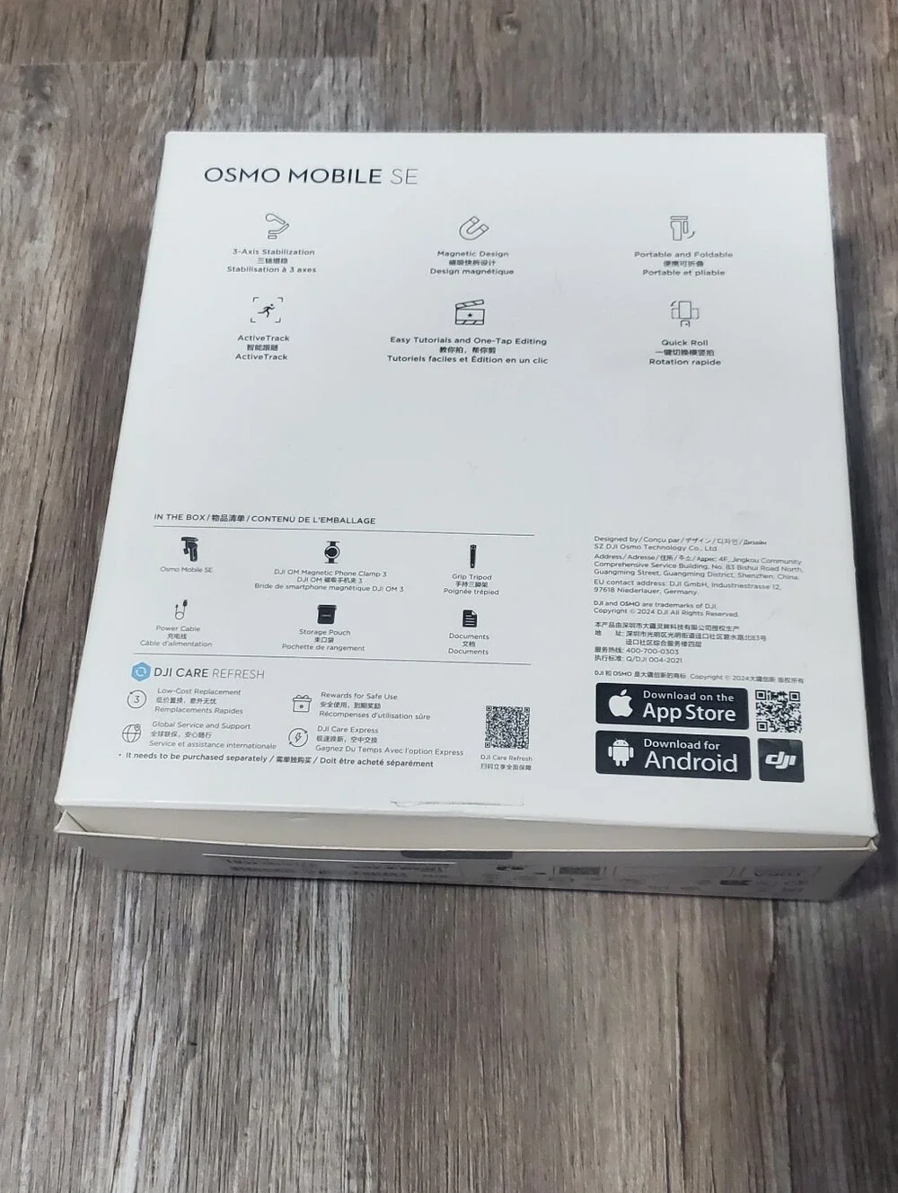 OSMO MOBILE SE - SMARTPHONE STABLIZER Gyro Gimbal